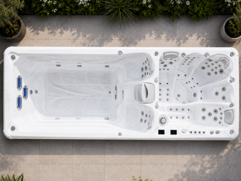 Hydro Vellamo Dual Climate Swim Spa