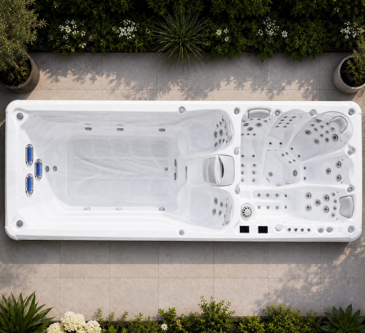 Hydro Vellamo Dual Climate Swim Spa